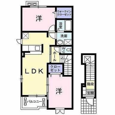 サンセール 202 2LDK画像