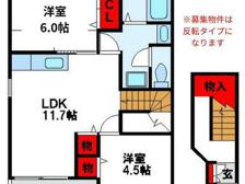 サンライズ 2階 2LDK画像
