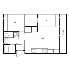 油山団地19棟 206 1SLDK画像1